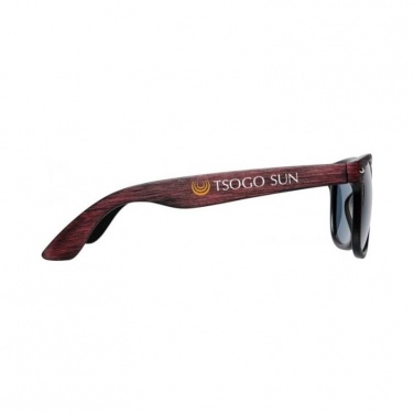 Logotrade promotional product image of: Sun Ray sunglasses with heathered finish, red