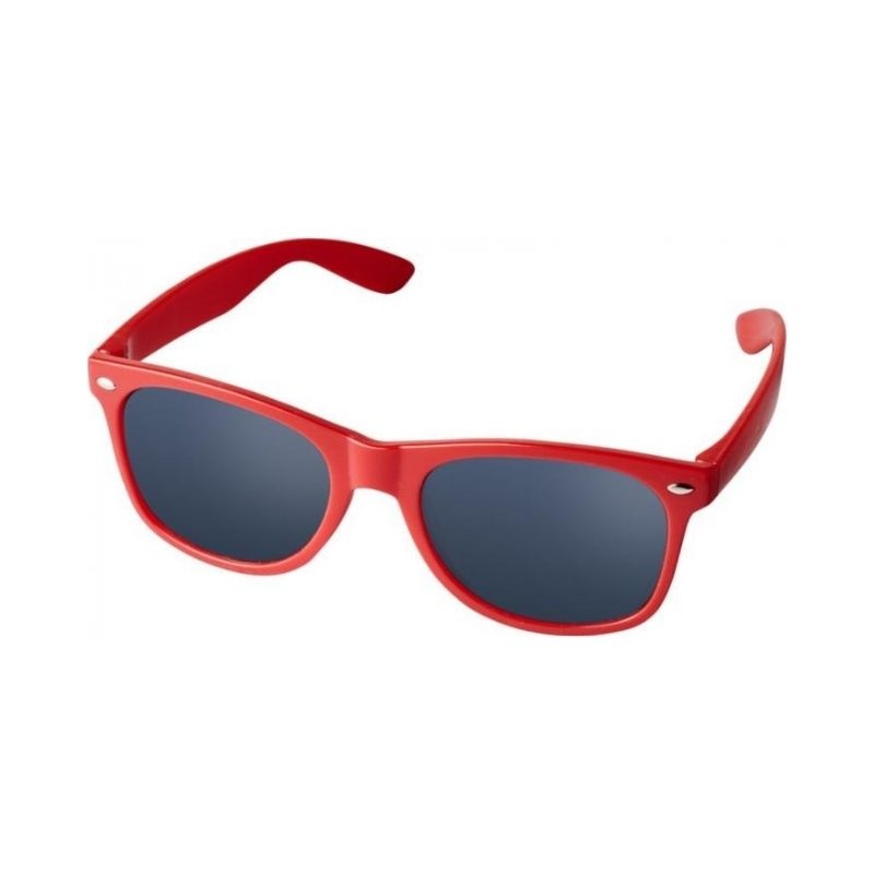 Logo trade promotional products image of: Sun Ray sunglasses for kids, red