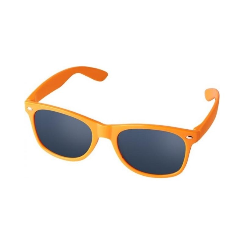 Logo trade promotional items image of: Sun Ray sunglasses for kids, orange