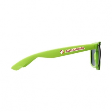 Logo trade corporate gifts picture of: Sun Ray sunglasses for kids, lime