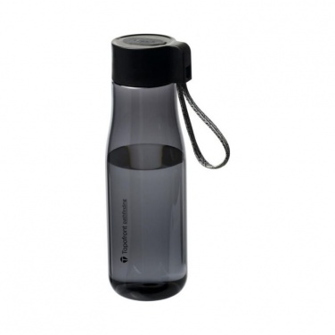 Logotrade advertising product picture of: Ara 640 ml Tritan™ sport bottle with charging cable, smoked