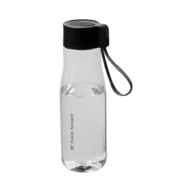 Logotrade promotional merchandise photo of: Ara 640 ml Tritan™ sport bottle with charging cable, transparent