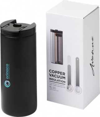 Logotrade promotional merchandise picture of: Lebou 360 ml copper vacuum insulated tumbler, black