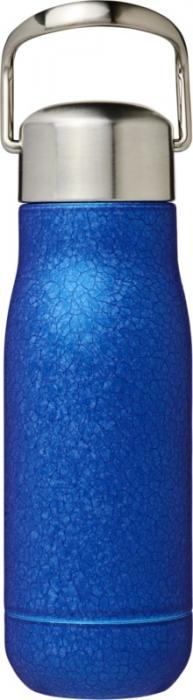 Logotrade business gift image of: Yuki 350 ml copper vacuum insulated sport bottle, blue