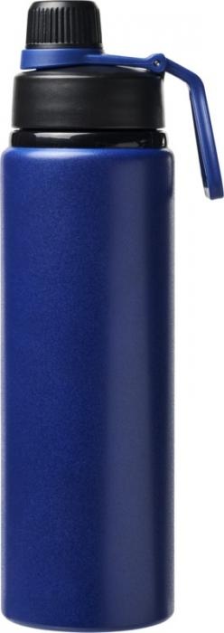 Logo trade promotional merchandise photo of: Kivu 800 ml sport bottle, navy