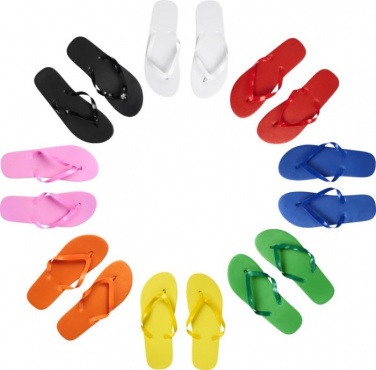 Logotrade promotional giveaway picture of: Railay beach slippers (M), yellow