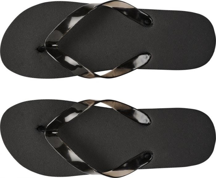 Logo trade corporate gifts picture of: Railay beach slippers (L), black