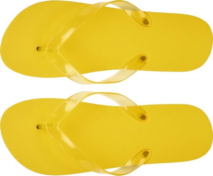 Logotrade promotional gifts photo of: Railay beach slippers (L), yellow