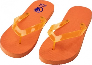 Logotrade promotional gift picture of: Railay beach slippers (L), orange