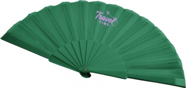 Logotrade corporate gift image of: Maestral foldable handfan in paper box, green