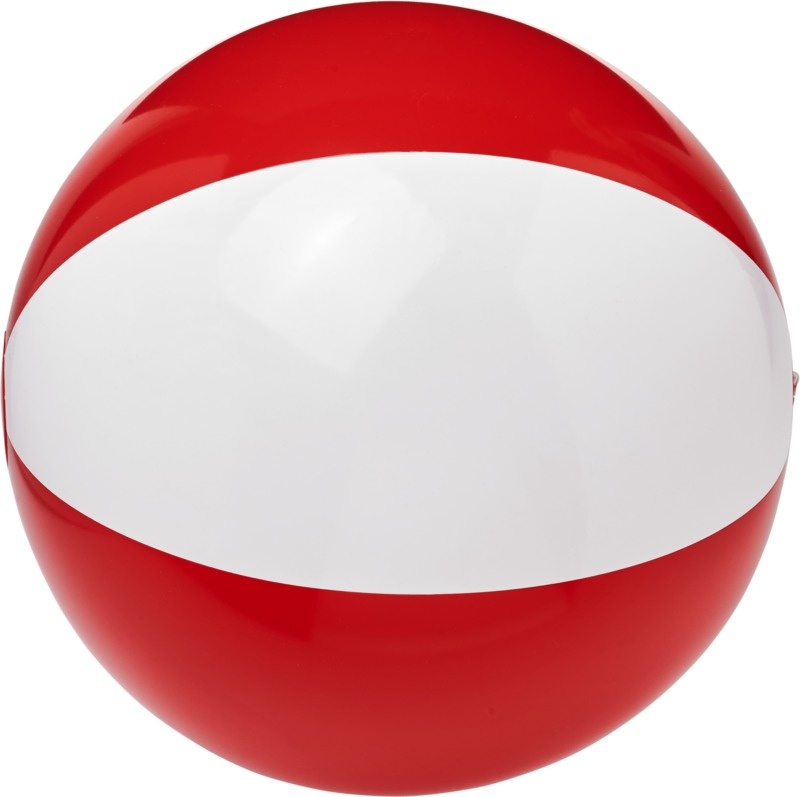 Logo trade promotional merchandise image of: Bora solid beach ball, red