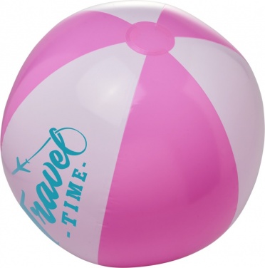 Logo trade promotional items picture of: Bora solid beach ball, pink