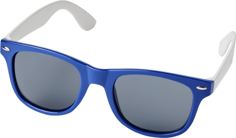 Logo trade promotional gifts image of: Sun Ray colour block sunglasses, royal blue