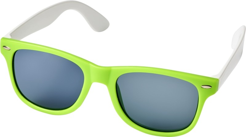 Logotrade business gifts photo of: Sun Ray colour block sunglasses, lime