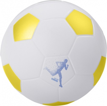 Logotrade corporate gifts photo of: Football stress reliever, yellow