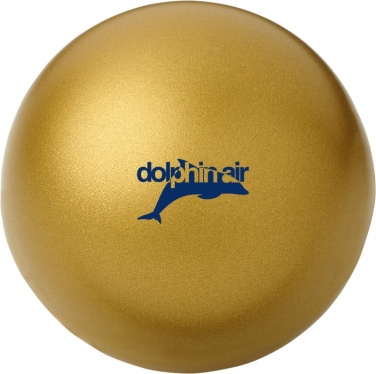 Logotrade advertising product image of: Cool round stress reliever, gold