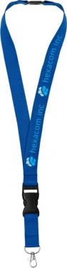 Logotrade advertising product image of: Yogi lanyard, blue