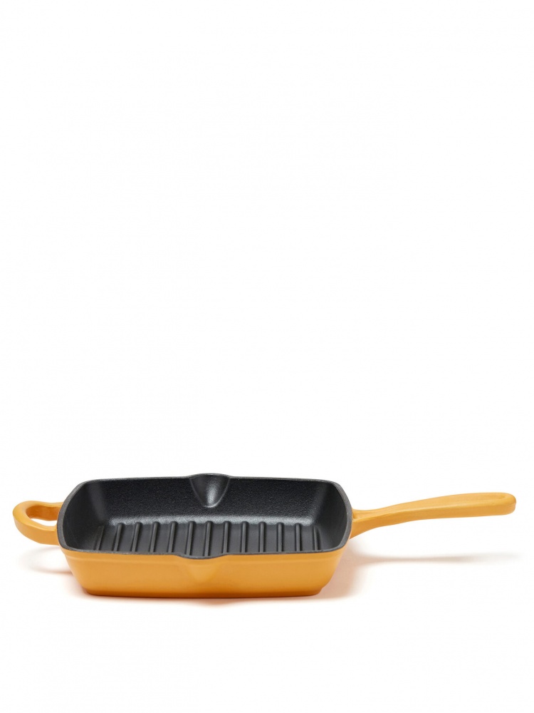 Logo trade promotional giveaways picture of: Monte grill pan, mustard