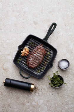 Logo trade promotional merchandise image of: Monte grill pan, green