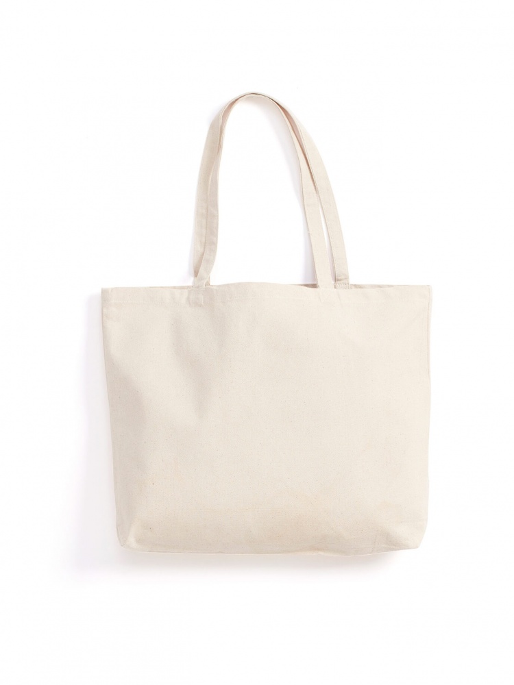 Logo trade promotional products picture of: Canvas bag GOTS, off-white