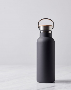 Logotrade promotional product picture of: Miles insulated bottle, black