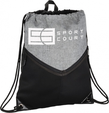 Logotrade corporate gifts photo of: Voyager Drawstring Sportspack, black