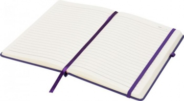 Logotrade promotional product image of: Rivista notebook medium, purple