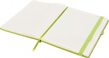 Logo trade promotional merchandise image of: Rivista notebook large, green