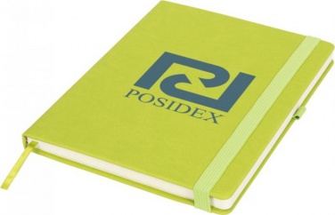 Logotrade promotional item image of: Rivista notebook large, green