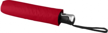 Logo trade promotional products picture of: 21.5" Alex 3-section auto open and close umbrella, red