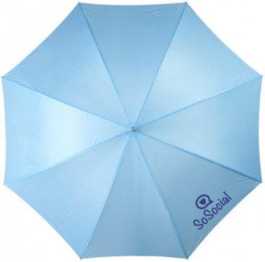 Logo trade corporate gift photo of: Karl 30" Golf Umbrella, light blue