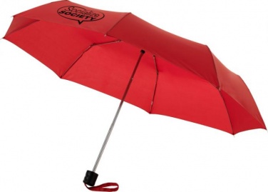 Logotrade advertising product image of: Ida 21.5" foldable umbrella, red