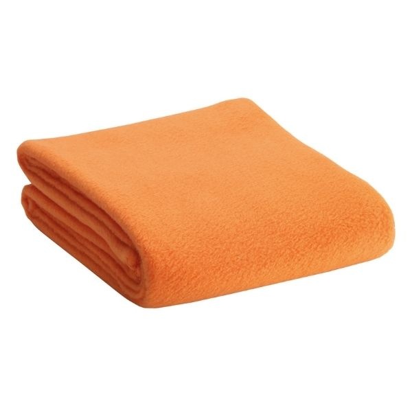 Logotrade promotional gift image of: Menex blanket, orange