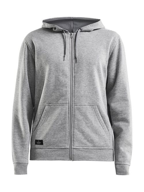 Logotrade promotional giveaways photo of: Community full zip mens' hoodie, grey