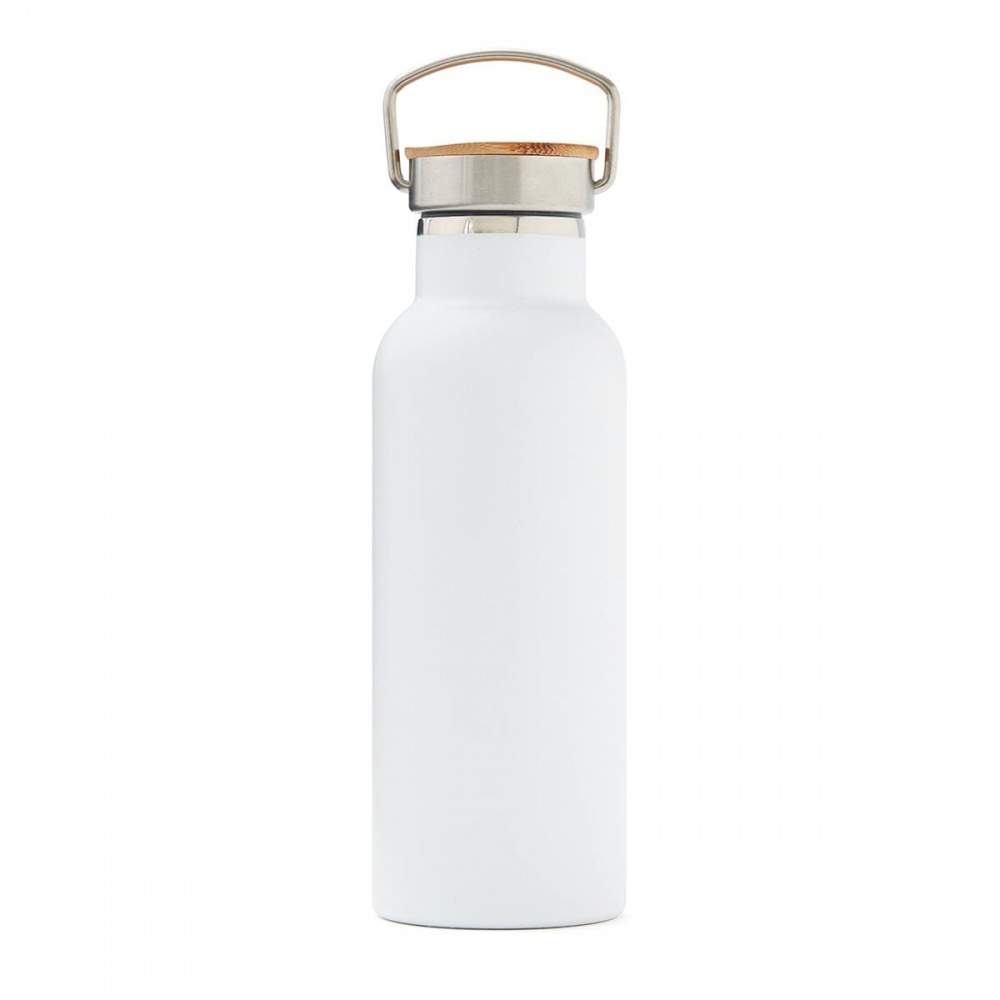 Logotrade promotional giveaway picture of: Miles insulated bottle, white