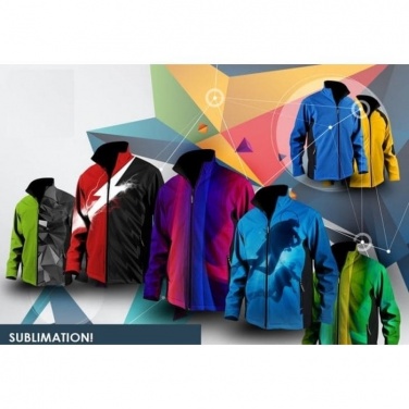 Logotrade promotional item picture of: The Softshell jacket with full color print