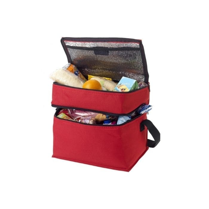 Logotrade corporate gift image of: Oslo cooler bag, red