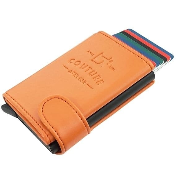 Logotrade promotional giveaways photo of: RFID wallet Oxford, orange