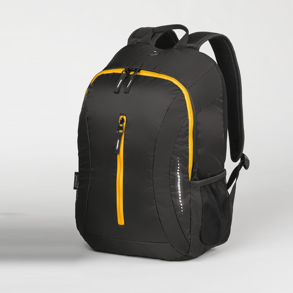 Logotrade business gift image of: Trekking backpack FLASH M, yellow