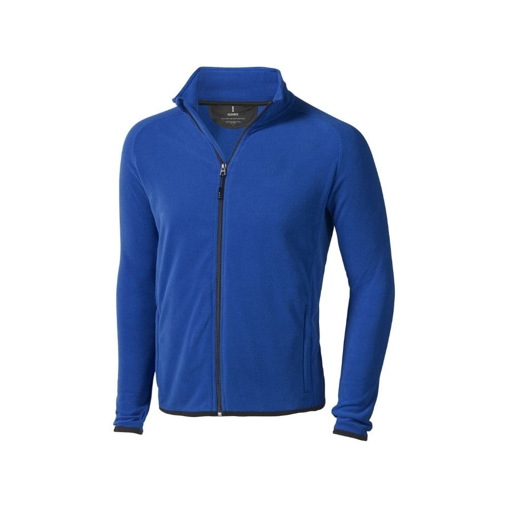 Logotrade corporate gift picture of: Fleece Brossard micro fleece full zip jacket, blue