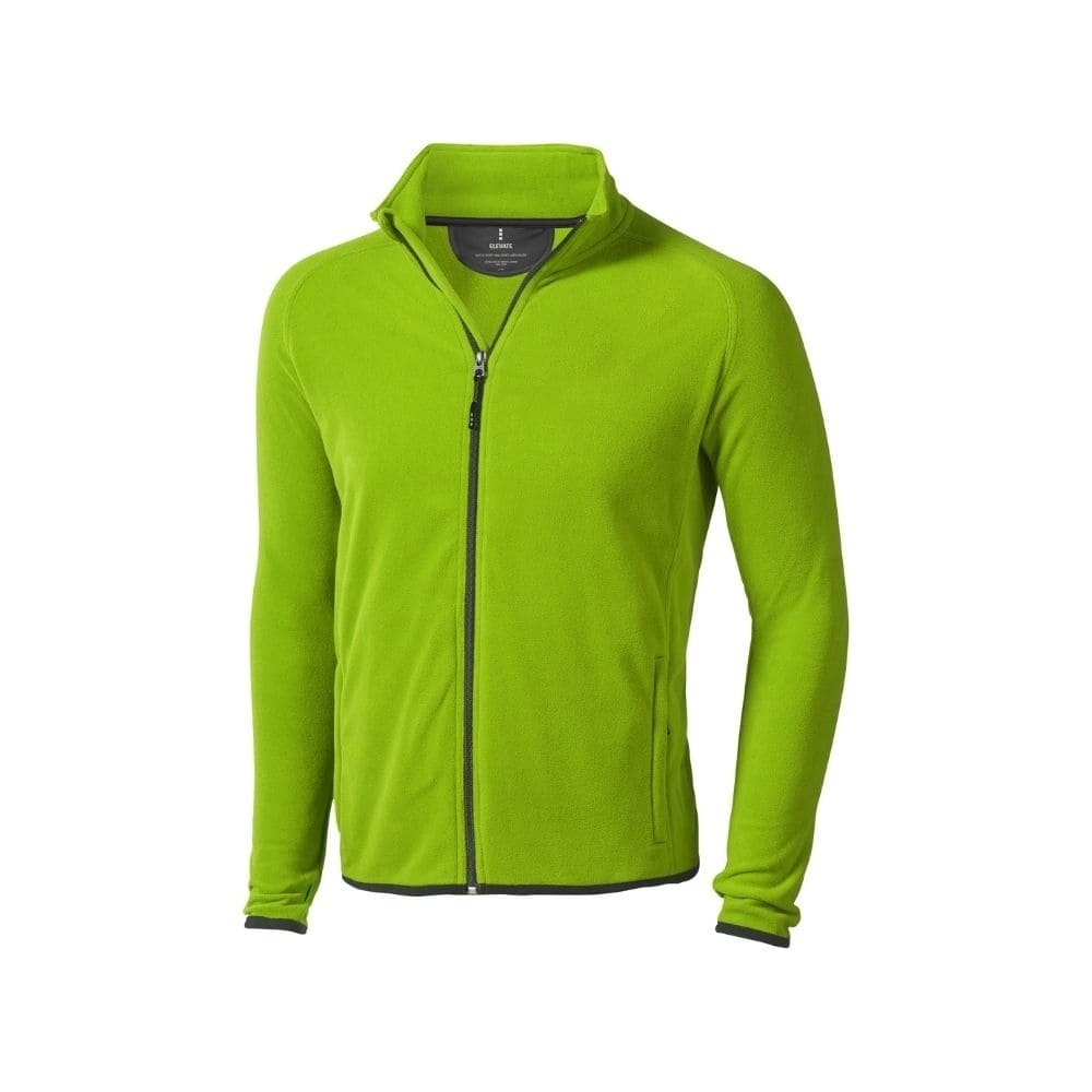 Logotrade promotional merchandise photo of: Brossard micro fleece full zip jacket, apple green