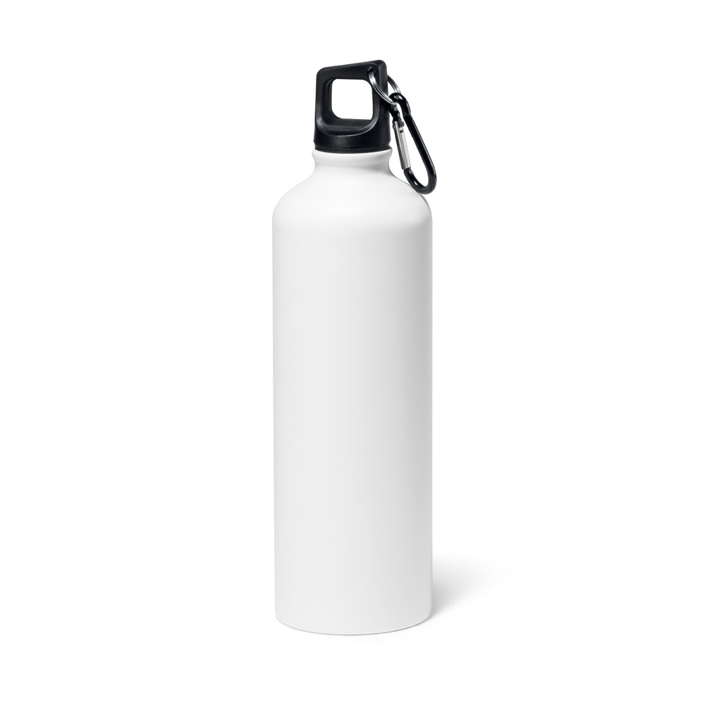 Logotrade promotional giveaways photo of: Drinking bottle, 800 ml, white