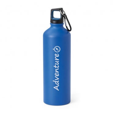 Logo trade promotional giveaways image of: Sports bottle 800 ml, blue