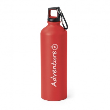 Logo trade advertising product photo of: Sports bottle, 800 ml, red