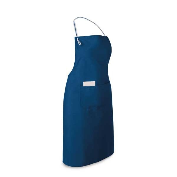 Logotrade promotional product picture of: Apron with 2 pockets, blue