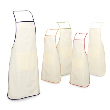 Logo trade promotional merchandise photo of: Apron, blue/white