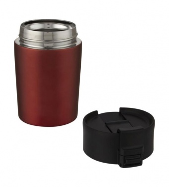 Logo trade promotional giveaways image of: Jetta 180 ml copper vacuum insulated tumbler, red