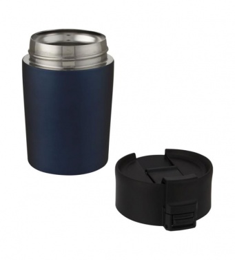 Logo trade promotional item photo of: Jetta 180 ml copper vacuum insulated tumbler, blue