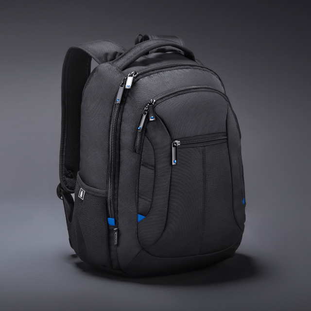 Logotrade promotional giveaway picture of: VOYAGER I BUSINESS BACKPACK, Blue