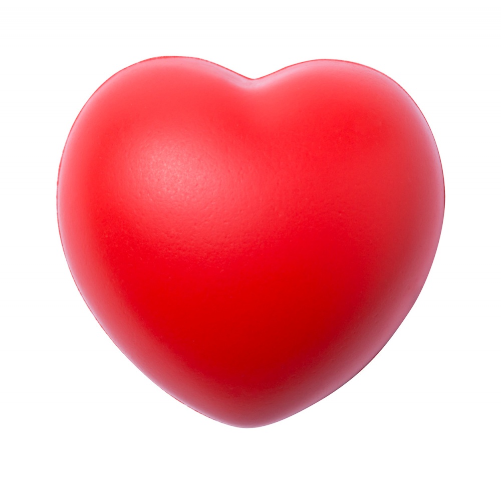 Logotrade promotional item picture of: Ventry antistress ball "heart"